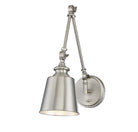 Meridian M90089BN One Light Wall Sconce (Set of 2) in Brushed Nickel