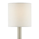 Currey and Company 0900-0023 Off-White Fine Grasscloth Chandelier Shade in Off-White