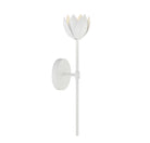 Meridian M90081WH One Light Wall Sconce in White
