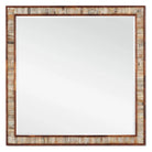 Currey and Company - 1000-0135 - Mirror - Hyson - Chiseled Horn/Natural/Mirror