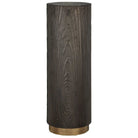 Currey and Company - 1000-0139 - Pedestal - Terra - Bronze/Brass