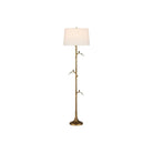 Currey and Company - 8000-0150 - One Light Floor Lamp - Piaf - Antique Brass