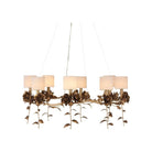 Currey and Company - 9000-1160 - Eight Light Chandelier - Rosabel - Antique Brass