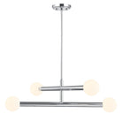 Meridian M100133CH LED Chandelier in Chrome