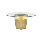Currey and Company - 4000-0217 - Cocktail Table - Lemy - Polished Brass / Clear