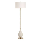 Uttermost - 30461 - One Light Floor Lamp - Dewdrop - Brushed Antique Brass