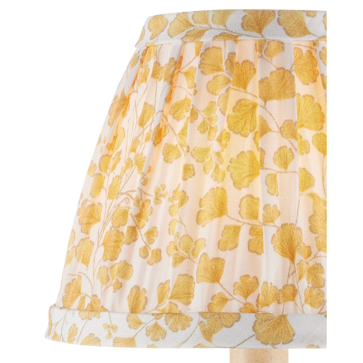 Currey and Company 0900-0046 Maiden Fern Shade in Yellow/Ivory