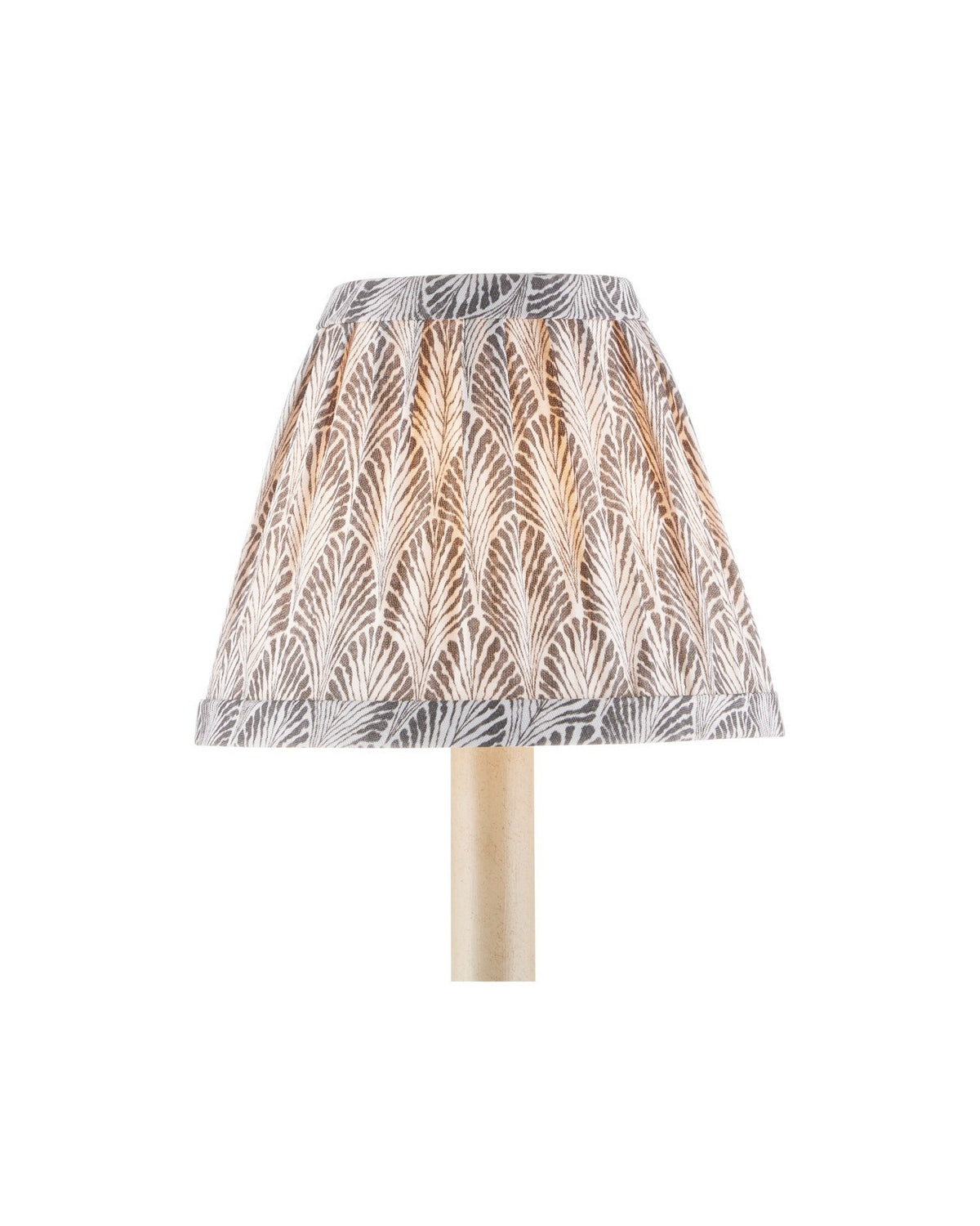 Currey and Company 0900-0053 Plume Shade in Stone/Ivory