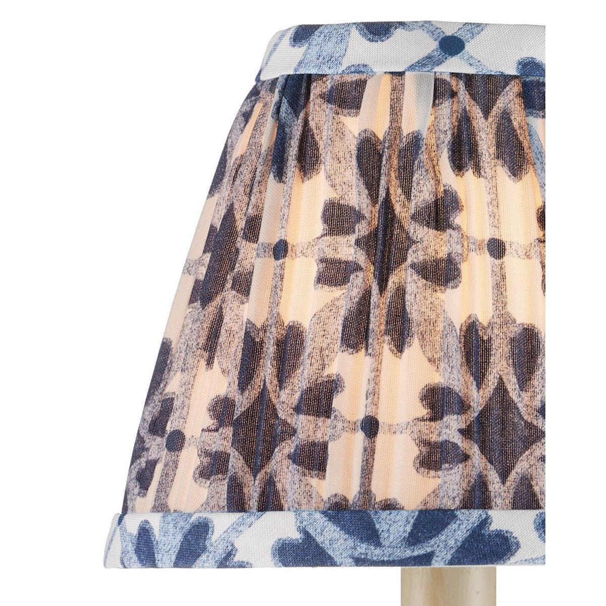 Currey and Company 0900-0054 Pembrook Tapered Shade in Blue