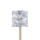 Currey and Company 0900-0056 Aviary Shade in Dusty Blue/Ivory