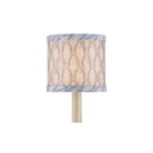 Currey and Company 0900-0064 Plume Shade in Blue/Ivory