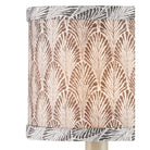 Currey and Company 0900-0066 Plume Shade in Stone/Ivory