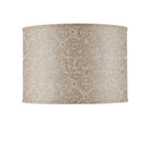 Currey and Company 0900-6013 Nomad Drum Lamp Shade in Beige/Ivory