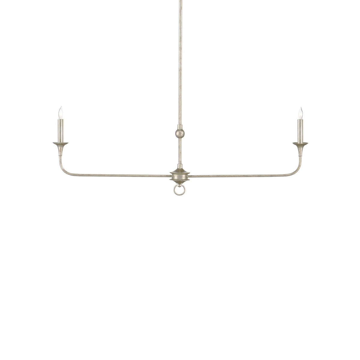 Currey and Company - 9000-1312 - Two Light Chandelier - Nottaway - Champagne