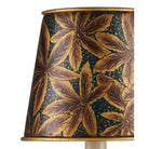 Currey and Company 0900-0071 Castagno Tapered Chandelier Shade in Gold/Blue