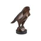Currey and Company 1200-1058 Horus Bird in Dark Brown