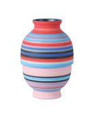 Currey and Company 1200-1096 Happy 80's Bright Vase in Blue/Pink/Red