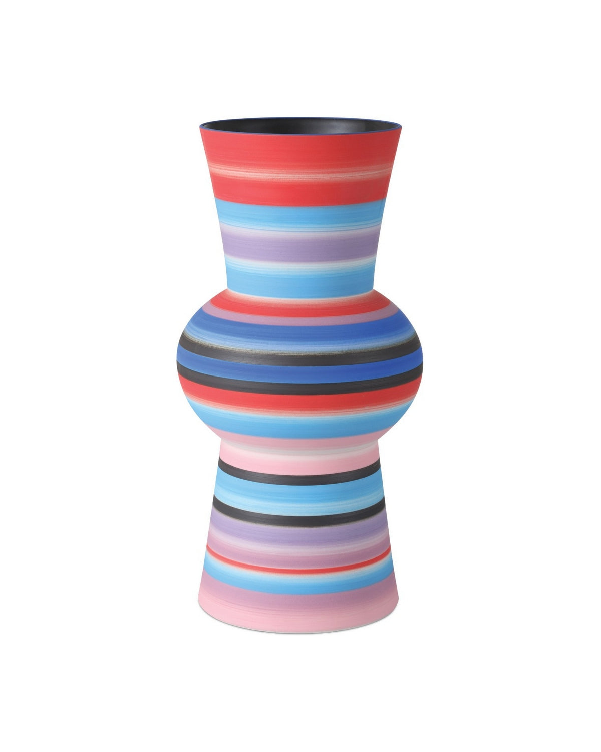 Currey and Company 1200-1097 Happy 80's Bright Vase in Blue/Pink/Red