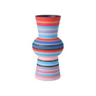 Currey and Company 1200-1097 Happy 80's Bright Vase in Blue/Pink/Red
