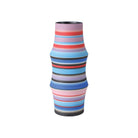 Currey and Company 1200-1098 Happy 80's Bright Vase in Blue/Pink/Red