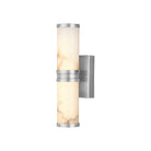Currey and Company 5800-0077 Brenham Wall Sconce in Natural/Nickel