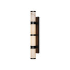 Currey and Company 5800-0081 Brenham Wall Sconce in Natural/Oil Rubbed Bronze