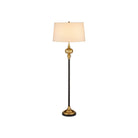 Currey and Company 8000-0176 Haines Floor Lamp in Bronze/Vintage Brass