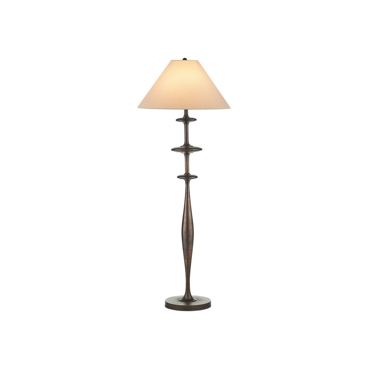 Currey and Company 8000-0178 Aqueous Floor Lamp in Dark Bronze
