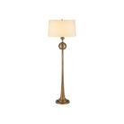 Currey and Company 8000-0179 Boullee Floor Lamp in Antique Brass