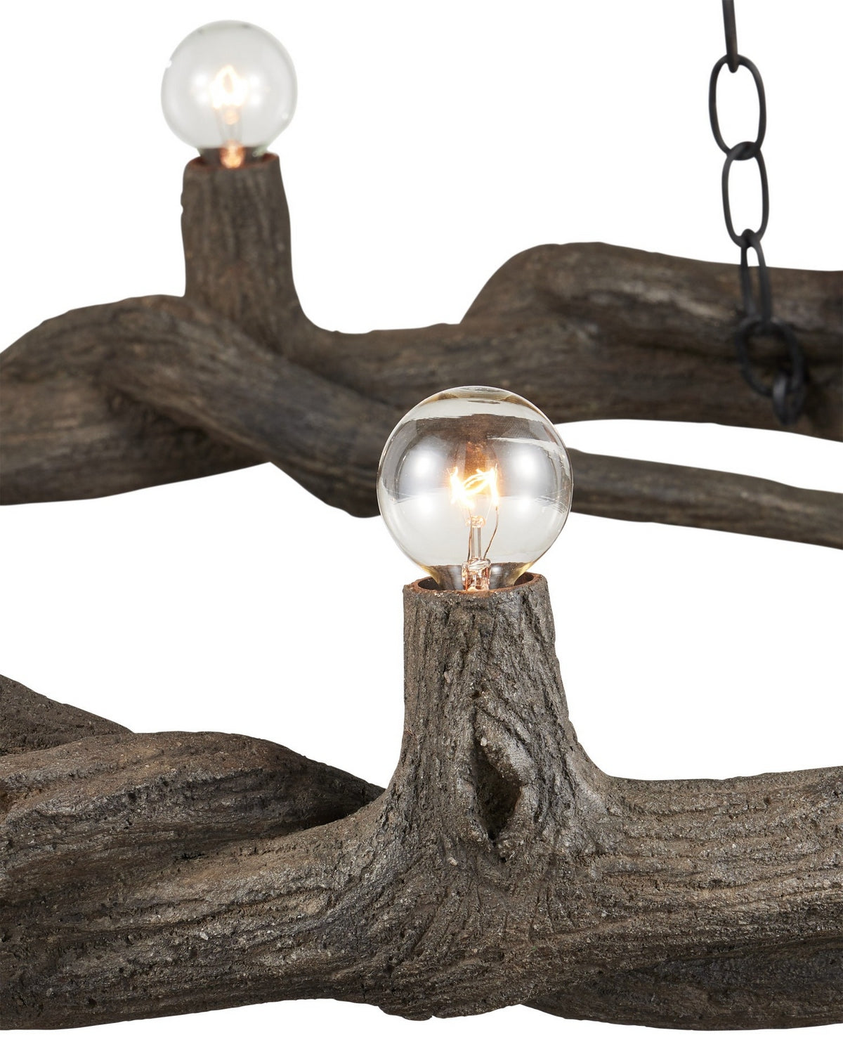 Currey and Company 9000-1336 Dunmore Chandelier in Charbon de Bois