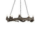 Currey and Company 9000-1336 Dunmore Chandelier in Charbon de Bois