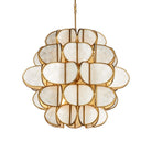 Currey and Company 9000-1339 Galatea Chandelier in Natural/Brass