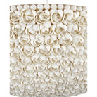 Currey and Company 9000-1341 Virtu Chandelier in Natural/Pearlized White