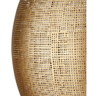 Currey and Company 9000-1363 Buckram Orb Pendant in Antique Brass