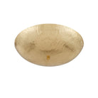 Currey and Company 9000-1365 Origo Semi-Flush Mount in Brass