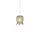 Currey and Company 9000-1395 Polpo Round Multi-Drop Pendant in Green/Silver