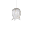 Currey and Company 9000-1409 Polpo Round Multi-Drop Pendant in White/Silver
