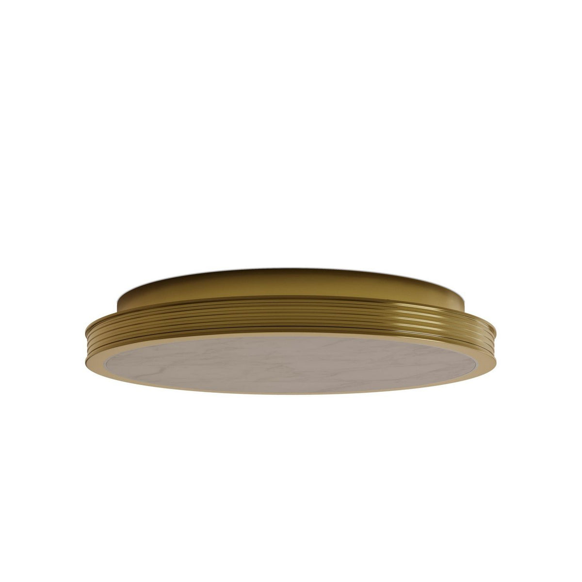 Currey and Company 9999-0083 Aydan Flush Mount in Natural/Polished Antique Brass