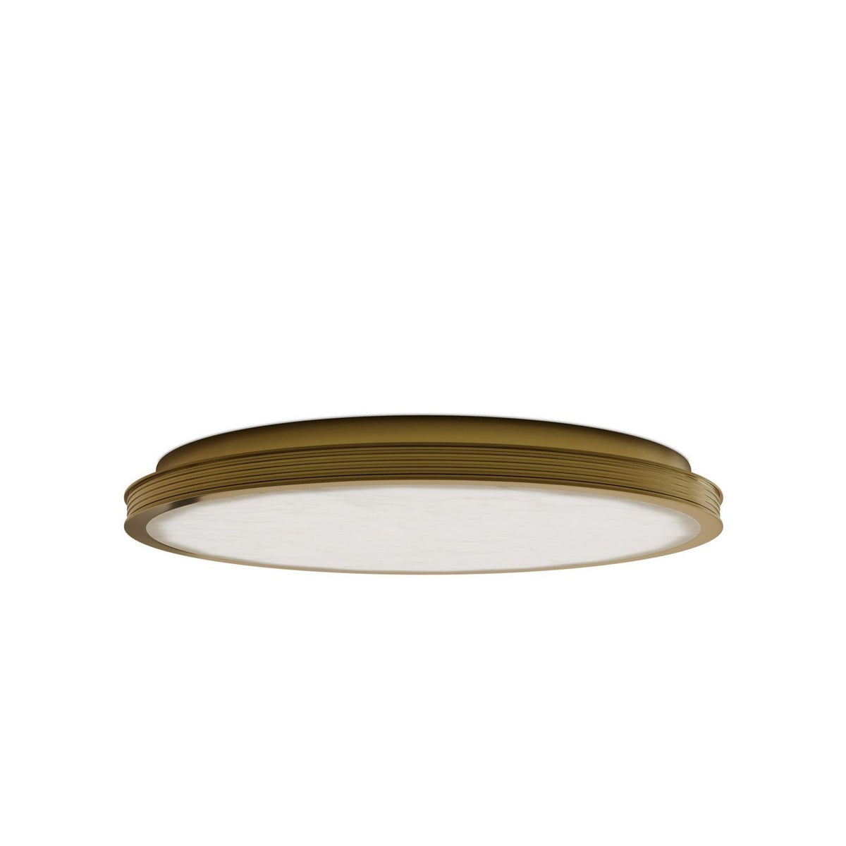 Currey and Company 9999-0084 Aydan Flush Mount in Natural/Polished Antique Brass
