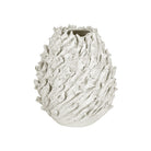 Currey and Company 1200-1108 Seadrift Vase in White