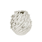 Currey and Company 1200-1109 Seadrift Vase in White