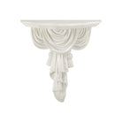 Currey and Company 1200-1154 Chiton Wall Shelf in Antique Off-White