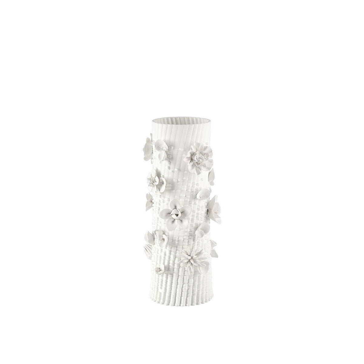 Currey and Company 1200-1166 Sylva Vase in White
