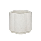 Currey and Company 2200-0069 Smerlato Terrazzo Planter in Ivory Terrazzo