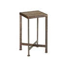 Currey and Company 4000-0274 Ampleur Accent Table in Rustic Bronze/Natural