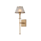 Currey and Company 5500-0066 Ronaldo Outdoor Wall Sconce in Antique Brass/Frosted