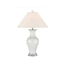 Currey and Company 6000-1109 Crystalline Table Lamp in Off-White/Clear