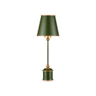 Currey and Company 6700-0037 Daphne Cordless Table Lamp in Green/Gold