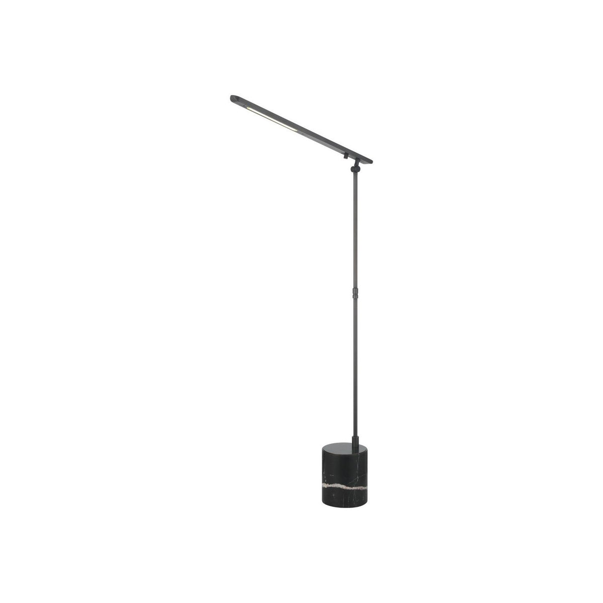 Currey and Company 8000-0186 Hanford Floor Lamp in Oil Rubbed Bronze/Black