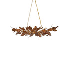 Currey and Company 9000-1432 Weston Oval Chandelier in Magnolia Leaf